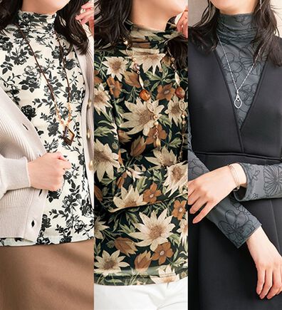 ルフラン（ルフラン）の「【３色組】可憐な花柄プルオーバー（カットソー）」