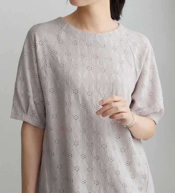 BELLUNA（ベルーナ）の「総レース素材Dカン使いチュニック（チュニック）」｜詳細画像