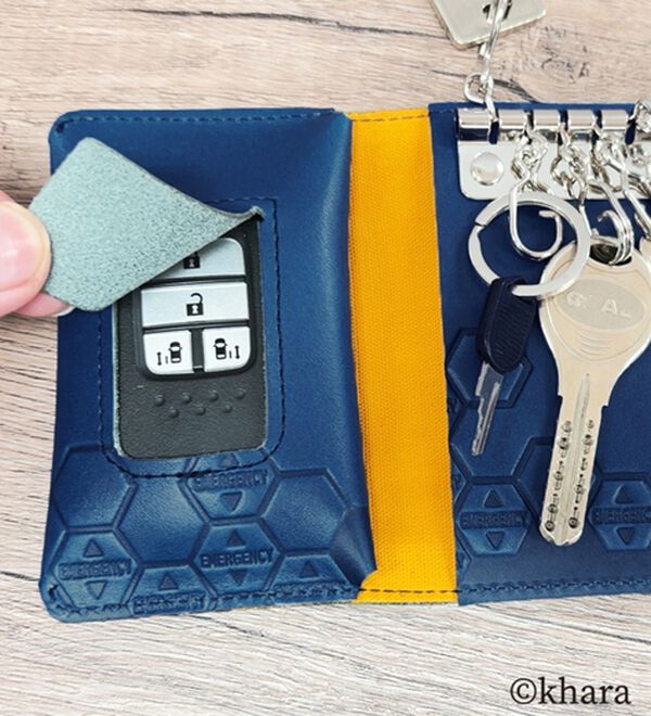 「エヴァンゲリオン本革キーケース<EVANGELION>（メンズ財布・パスケース）」｜詳細画像