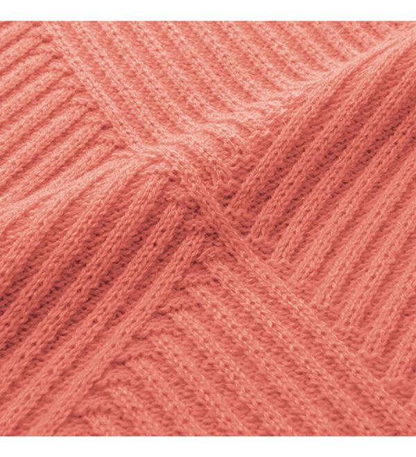 BELLUNA（ベルーナ）の「日本製＜ホールガーメント＞編地切替プルオーバー（チュニック）」｜詳細画像