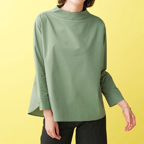 BELLUNA（ベルーナ）の「＜ＳＯＬＯＴＥＸ（Ｒ）＞ストレッチブラウス（ブラウス）」｜詳細画像