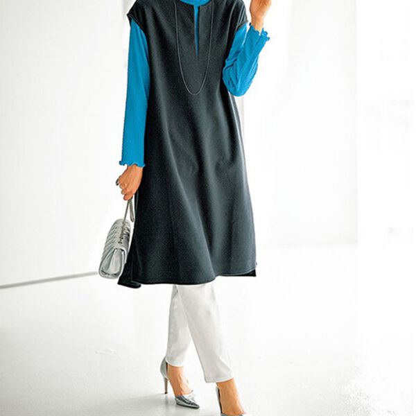 BELLUNA（ベルーナ）の「ジャカード素材メローデザインプルオーバー（カットソー）」｜詳細画像