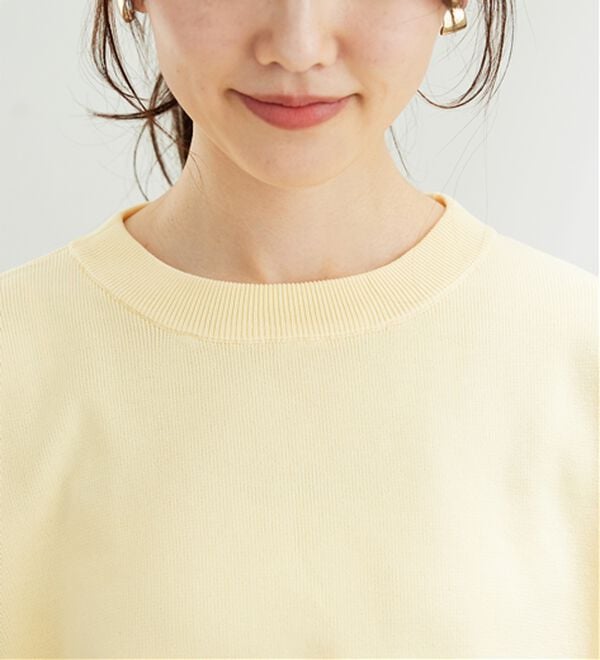 BELLUNA（ベルーナ）の「裾ボタン重ね着風ニットプルオーバー（ニット・セーター）」｜詳細画像