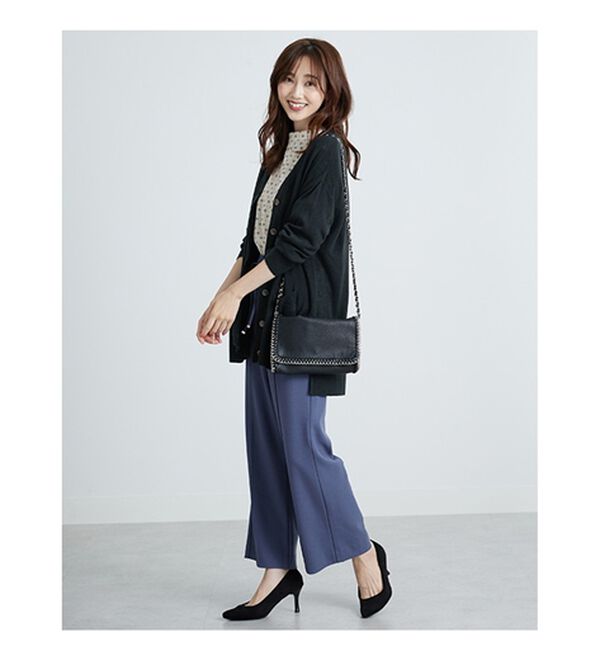 BELLUNA（ベルーナ）の「ふんわりカシミヤタッチニットカーディガン（ニットカーディガン）」｜詳細画像