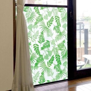 「網戸用目隠しシート２枚組（その他日用品・趣味雑貨）」｜グリーン