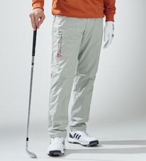 「コムルヴァン・オム・ゴルフ　快適ストレッチ中わたパンツ（メンズフルレングスパンツ）」