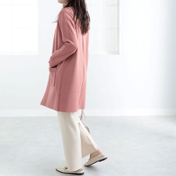 BELLUNA（ベルーナ）の「嬉しい機能付！ミラノリブカーディガン（ニットカーディガン）」｜詳細画像