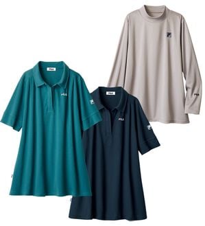 ルフラン（ルフラン）の「【３点セット】＜ＦＩＬＡ＞涼やか！インナー付ポロ（ポロシャツ）」｜詳細画像
