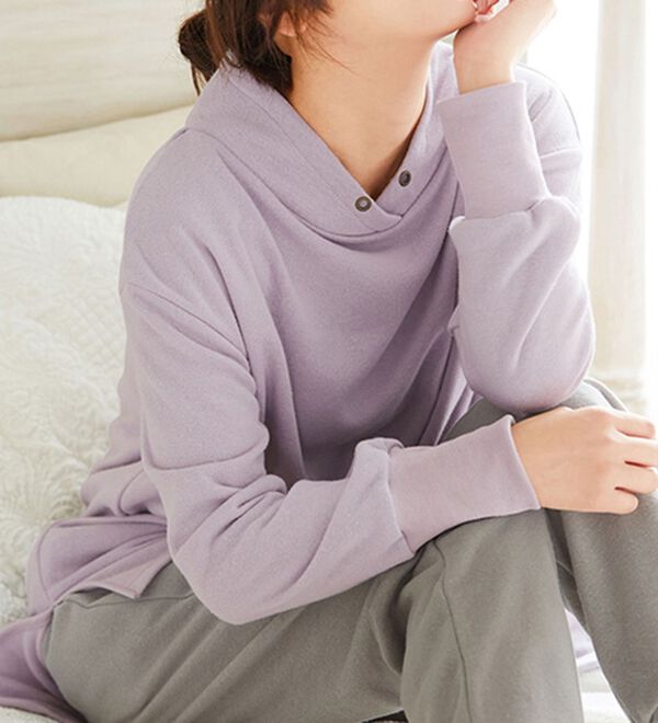 LAVIENNE（ラヴィエンヌ）の「裏起毛あったカジュアルルームウェア（パジャマ・ルームウェア）」｜詳細画像