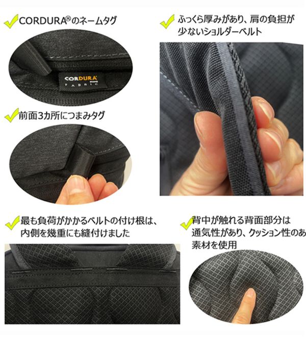 「飛び出す収納と拡張機能のスマートリュック（その他メンズバッグ）」｜詳細画像