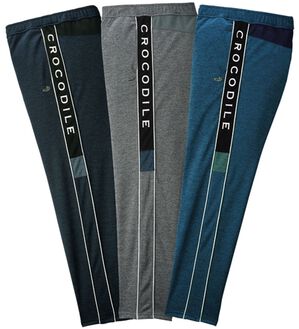 「【３本組】＜クロコダイル＞接触冷感ダブルエアーパンツ（メンズフルレングスパンツ）」｜3本組