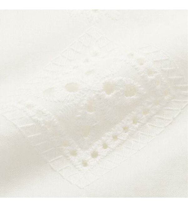 ルフラン（ルフラン）の「綿１００％贅沢レースジャケット（その他ジャケット）」｜詳細画像