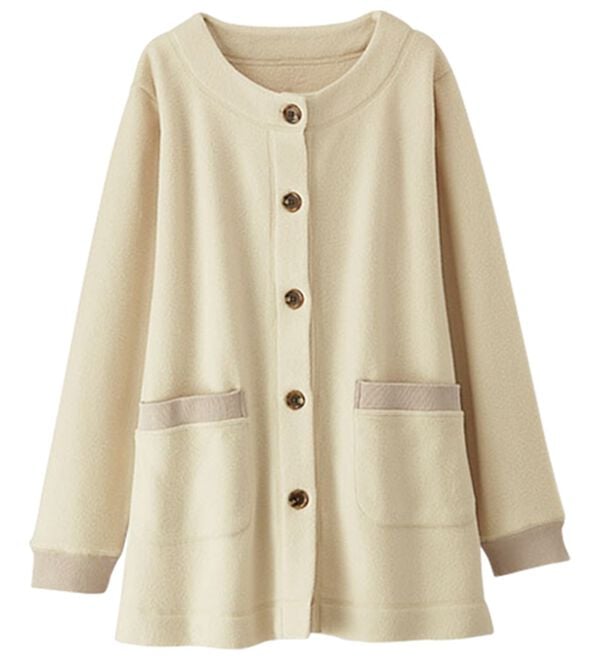 BELLUNA（ベルーナ）の「毎日着られる！快適フリースジャケット（セットアップ）」｜詳細画像