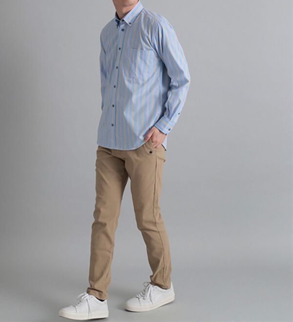 「＜コムルヴァン・オム＞毎日快適ソフトオックスシャツ（メンズシャツ）」｜詳細画像