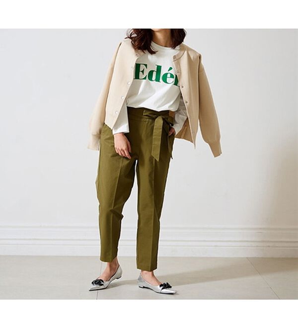 RANAN（ラナン）の「フロッキープリントロゴＴシャツ（Tシャツ）」｜詳細画像