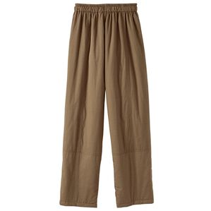 BELLUNA（ベルーナ）の「あったか中わたゆったりパンツ（ワイドパンツ・ガウチョ）」｜モカ