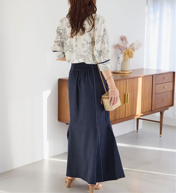 alotta（アロッタ）の「袖口パール6分袖ブラウス（ブラウス）」｜詳細画像