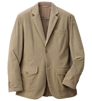 「シワになりにくいコーデュロイジャケット（メンズジャケット）」｜ベージュ