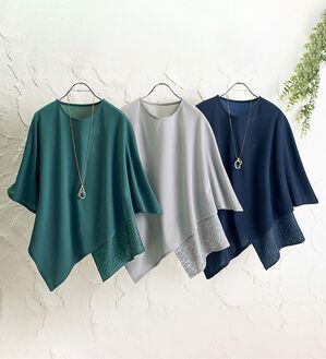 ルフラン（ルフラン）の「【３色組】新定番＊大人のＴプルオーバー（カットソー）」｜詳細画像