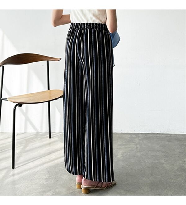 GeeRA（ジーラ）の「接触冷感！リラックスワイドパンツ（ワイドパンツ・ガウチョ）」｜詳細画像