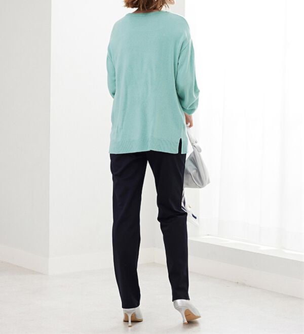 BELLUNA（ベルーナ）の「ふんわりカシミヤタッチニットプルオーバー（ニット・セーター）」｜詳細画像