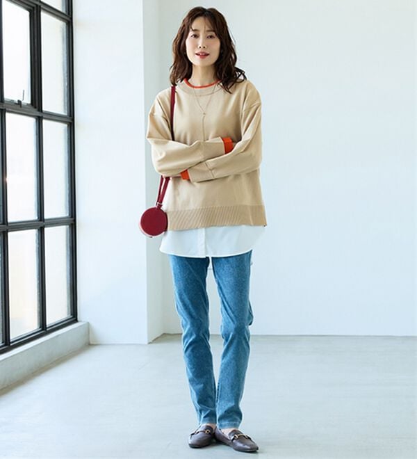 BELLUNA（ベルーナ）の「美ストレッチ素材レギンスパンツ【Ｐｒｉｍａ　Ｆｉｔ　Ｐａｎｔｓ】（スパッツ・レギンス）」｜詳細画像