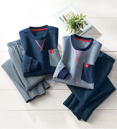 ルフラン（ルフラン）の「【２着組】ちょいかわ大人のハンサムホームスーツ（パジャマ・ルームウェア）」