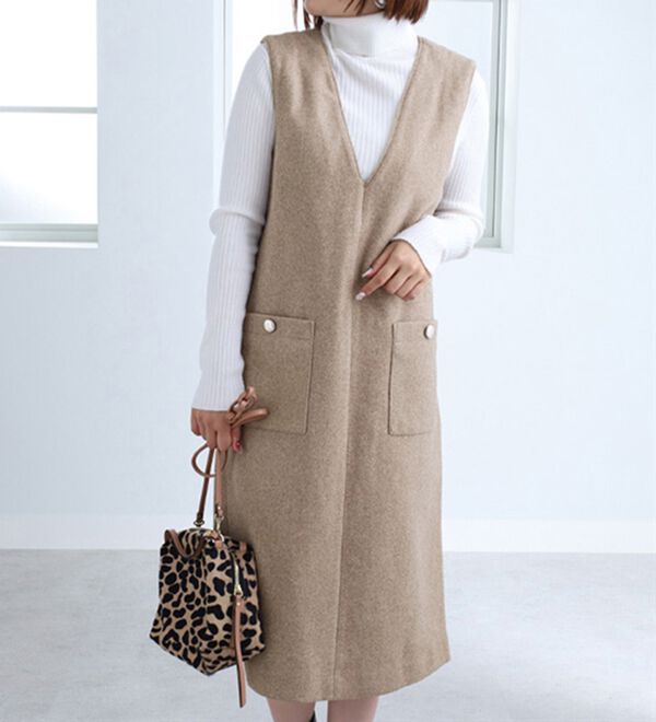 ライトメルトンジャンパースカート - ベルーナ【公式】