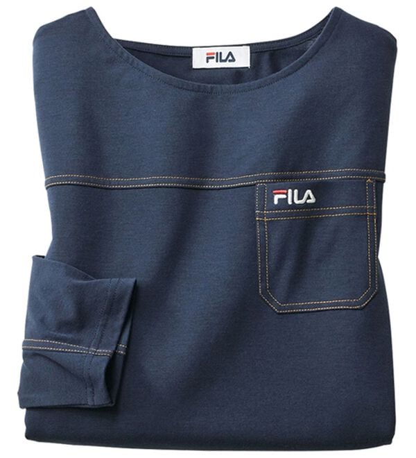ルフラン（ルフラン）の「【３色組】＜ＦＩＬＡ＞ステッチデザインＴシャツ（カットソー）」｜詳細画像