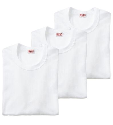 「【３枚組】＜ＢＶＤ＞綿１００％接触冷感インナー（メンズ肌着・インナーウェア）」