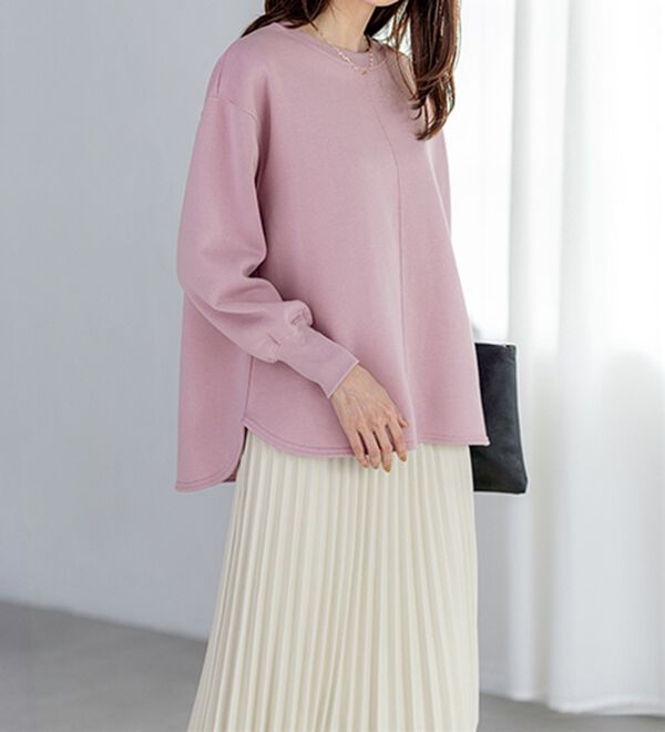 BELLUNA（ベルーナ）の「あったかキレイ！大人のこだわりトレーナー（トレーナー・スウェット）」｜詳細画像