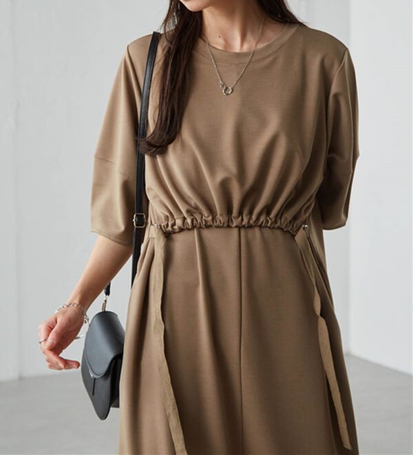 RANAN（ラナン）の「ギャザーレイヤードワンピース（その他ワンピース）」｜詳細画像