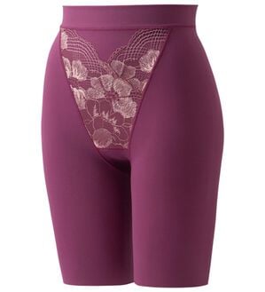 LAVIENNE（ラヴィエンヌ）の「心地よく整える大人のロングショーツガードル（ショーツ）」｜ワイン