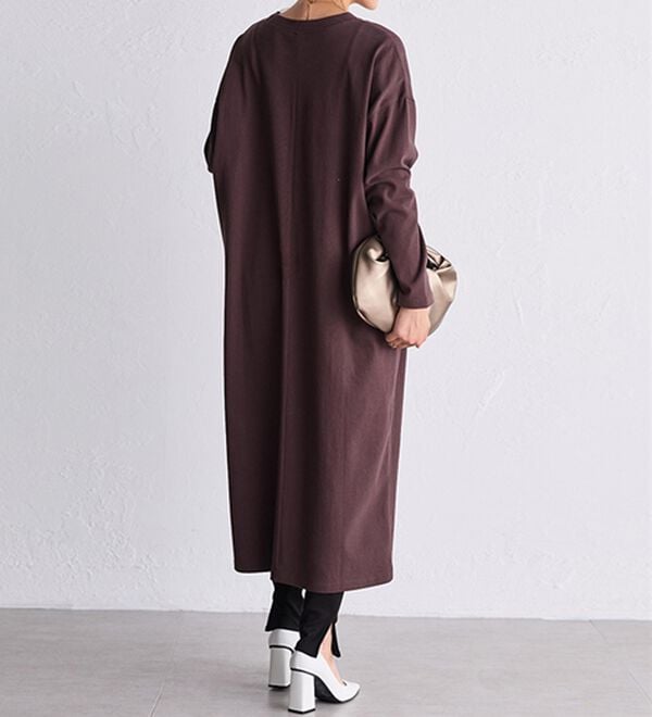 RANAN（ラナン）の「【レギンス付】＜ＢＣ＞綿１００％オーバーシルエットワンピース（その他ワンピース）」｜詳細画像