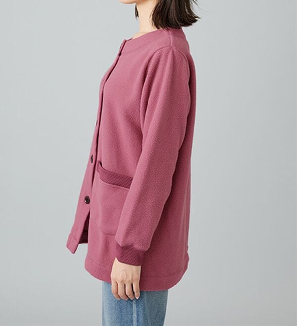 BELLUNA（ベルーナ）の「毎日着られる！快適フリースジャケット（セットアップ）」｜詳細画像