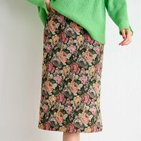 RANAN（ラナン）の「ゴブラン織スカート（ひざ丈スカート）」