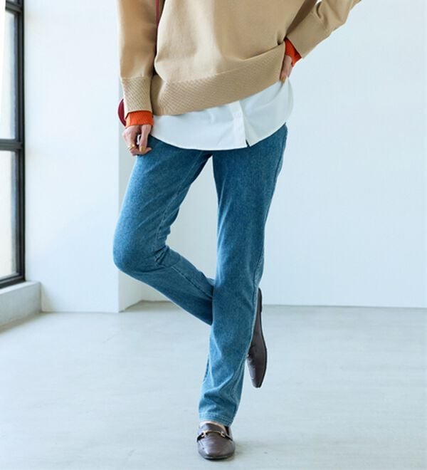 BELLUNA（ベルーナ）の「美ストレッチ素材レギンスパンツ【Ｐｒｉｍａ　Ｆｉｔ　Ｐａｎｔｓ】（スパッツ・レギンス）」｜詳細画像