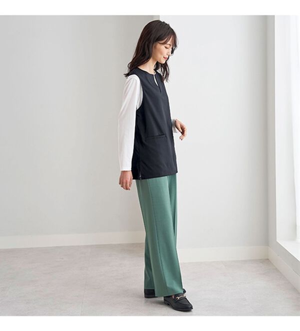 BELLUNA（ベルーナ）の「【４点セット】＜５つのラクが嬉しい！＞洗える！ストレッチ素材４点セットスーツ（その他スーツ）」｜詳細画像