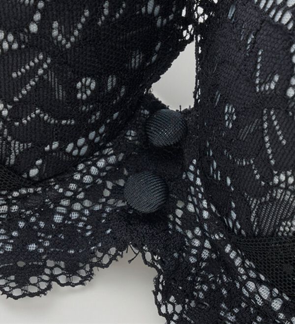 YU'NOW（ユナウ）の「まる胸メイクのちゅるんブラ＆ショーツ（ブラジャー＆ショーツセット）」｜詳細画像