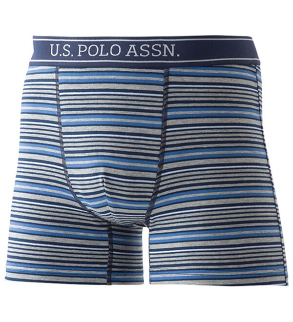 「【４枚組】＜ユーエス　ポロ　アッスン＞アイビースタイルボクサーパンツ（メンズボクサーパンツ）」｜詳細画像