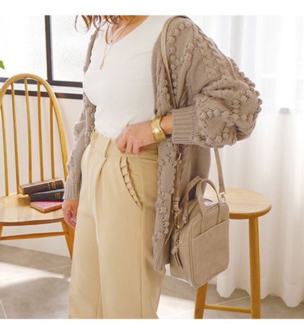 ポケットフリル付テーパードパンツ - ベルーナ【公式】