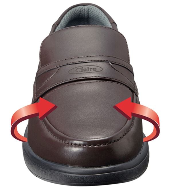 「日本製　こだわり仕様のゆったり幅広快適シューズ（メンズウォーキングシューズ）」｜詳細画像