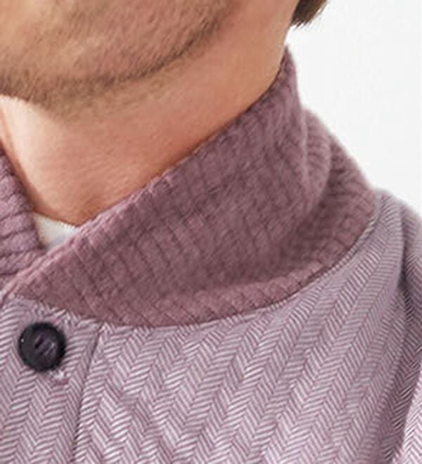 「魔法瓶のように包まれる暖かさのキルトパジャマ（メンズルームウェア）」｜詳細画像