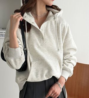 GeeRA（ジーラ）の「アノラック風裏起毛パーカー（パーカー）」｜詳細画像