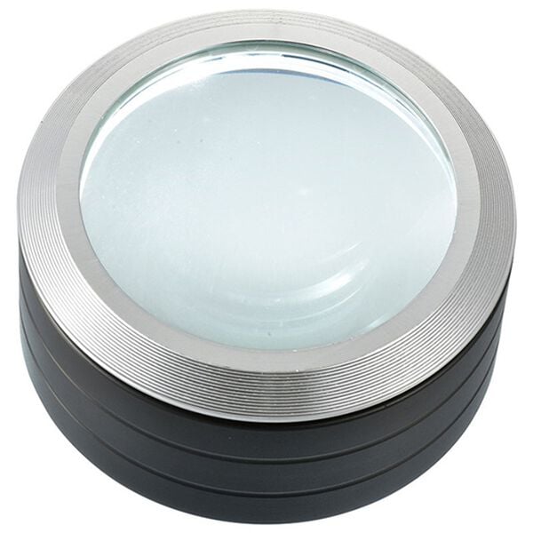 「ＬＥＤライト付拡大鏡（テレビ・オーディオ・カメラ機器）」｜ブラック