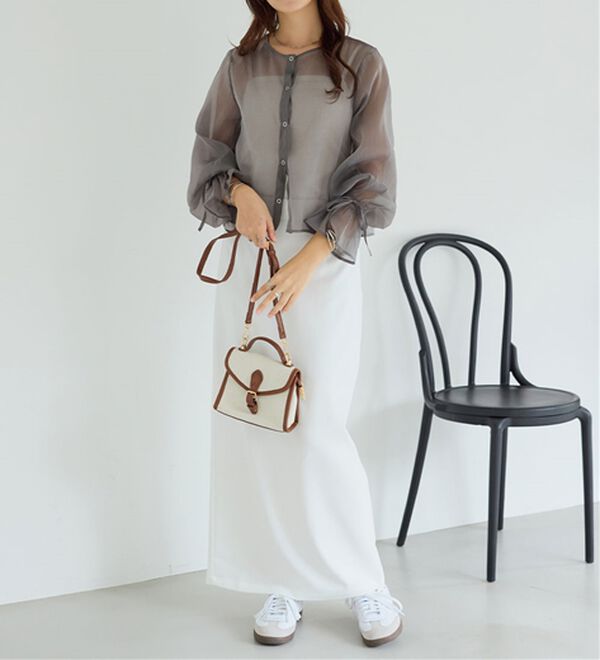 alotta（アロッタ）の「シアーブラウスカーディガン（その他カーディガン）」｜詳細画像