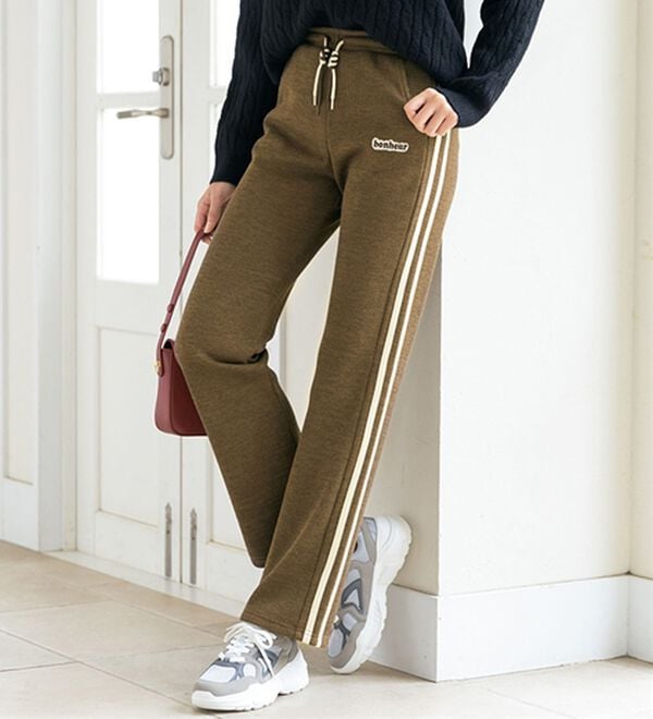 ルフラン（ルフラン）の「【２本組】ハンサム見えのあったかラインパンツ（その他パンツ）」｜詳細画像