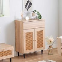 iellio（イエリオ）の「ラタン調ルーターキャビネット（キャビネット）」