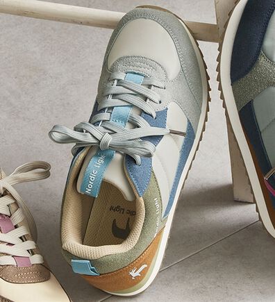 ルフラン（ルフラン）の「ノルディックライト配色レースアップスニーカー（スニーカー）」