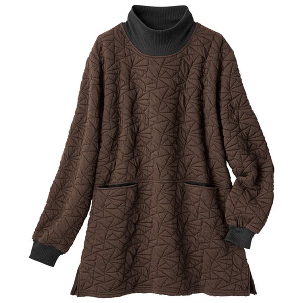 ルフラン（ルフラン）の「【２色組】柔らかぽこぽこプルオーバー（カットソー）」｜詳細画像